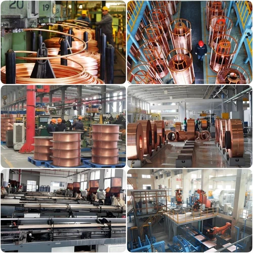 Seamless round pure copper tube Seamless round pure copper tube